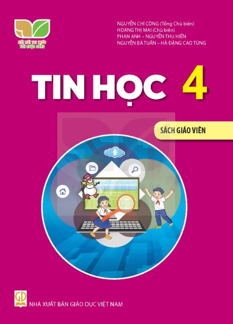 Tin học 4 - Sách giáo viên
